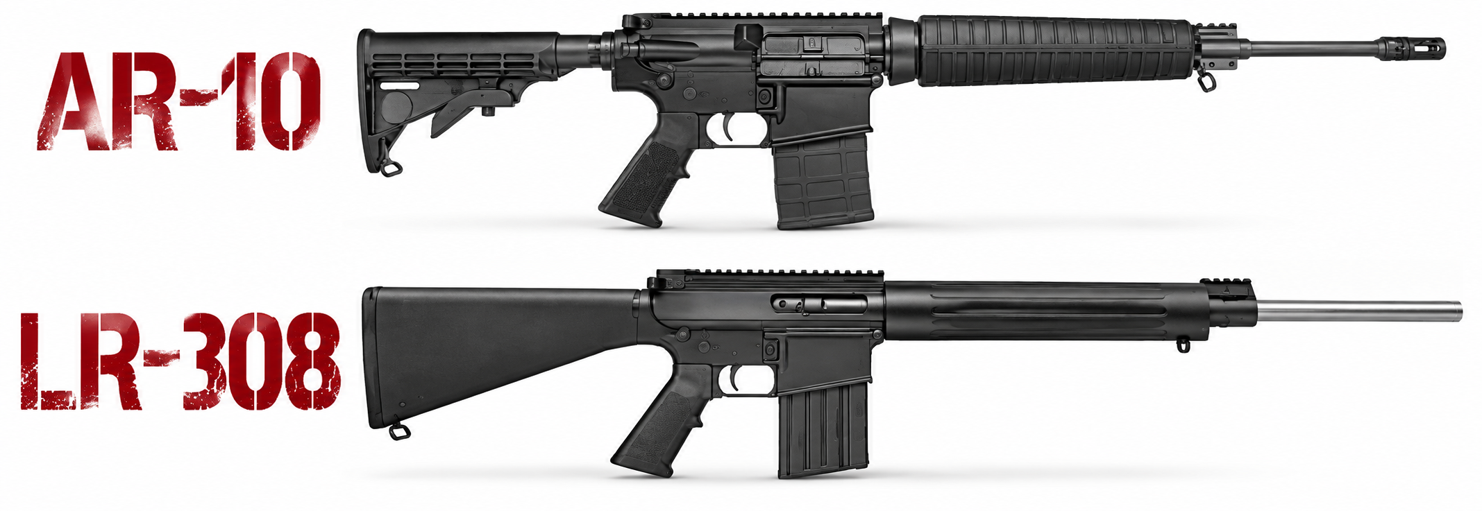 AR-10 vs. LR-308: What's the Difference?